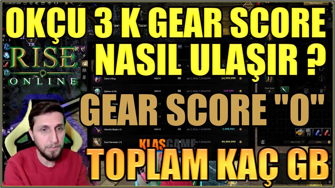 Okçu için 3000 Gear Score Kaç GB ye Çıkıyor Hangi İtemler ile İnferno Alt Sınırını Görebiliyor