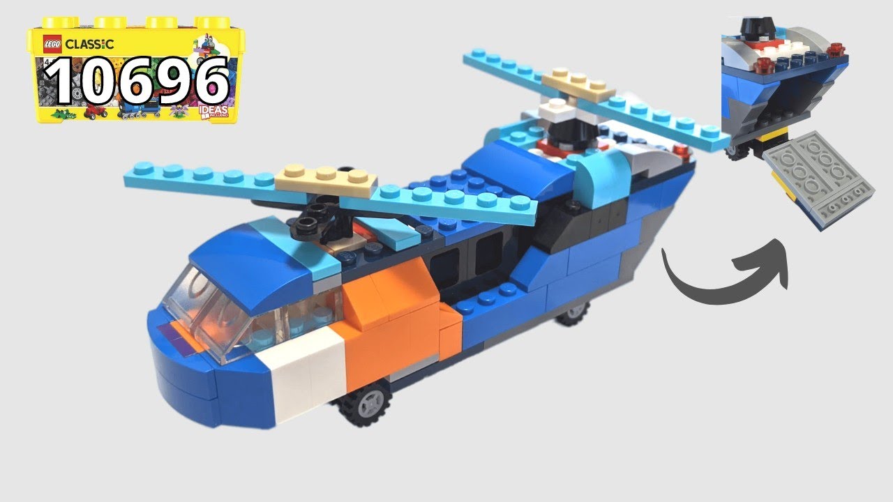 Как Собрать Транспортный Вертолёт LEGO (10696)