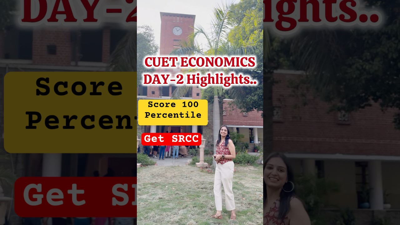 DAY 2 CUET ECONOMICS - IMPORTANT TOPICS 🔥