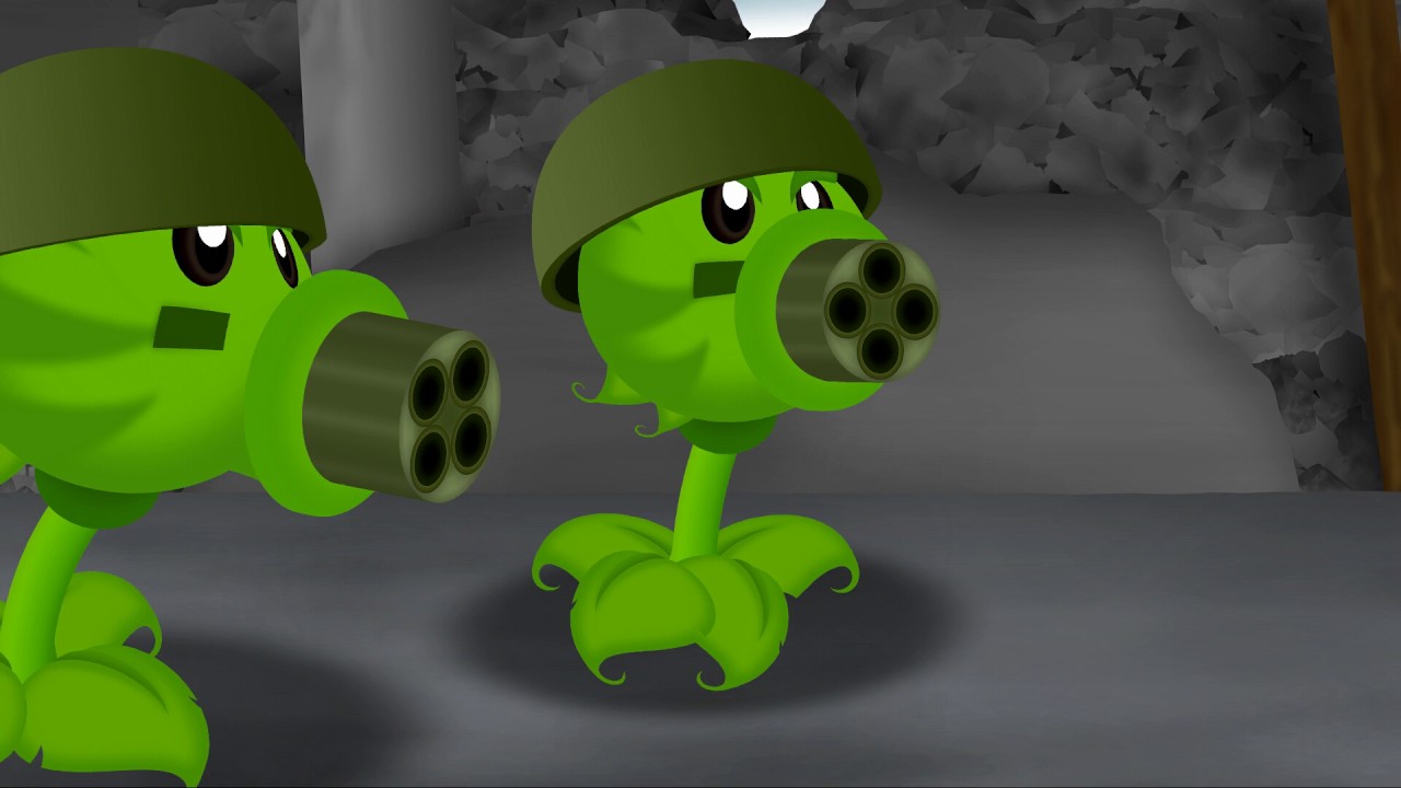 Plants vs Zombies Test Animation 2 Mega-Morphosis