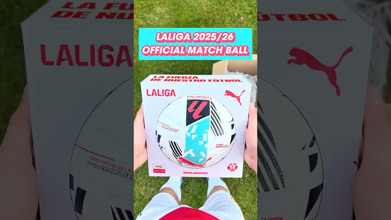 LALIGA Official Match Ball Pro 2025/26 - PUMA review & unboxing 084631 01