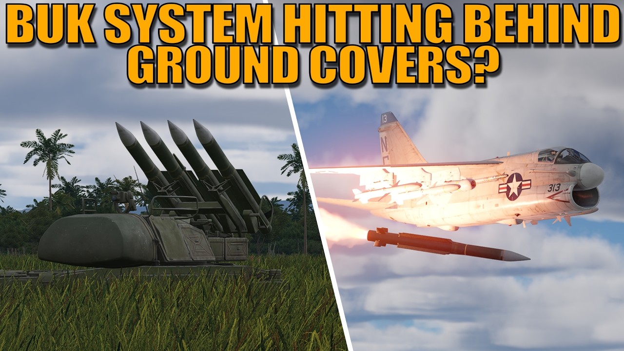 Зенитный комплекс БУК поражает цель из-за укрытия? - War Thunder