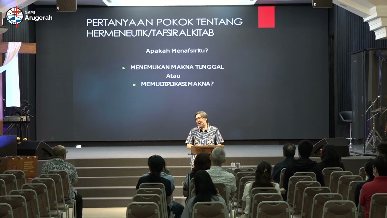 ABC | Mengenal Berbagai Metode Penafsiran Alkitab Sederhana | Pdt. Daniel K. Listijabudi