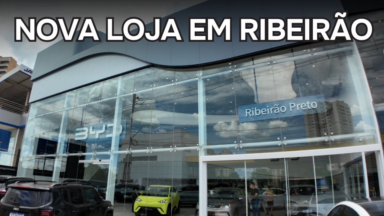Nova Loja BYD Aliança em Ribeirão Preto: Conheça a 2ª Concessionária da Cidade! #byd #carros