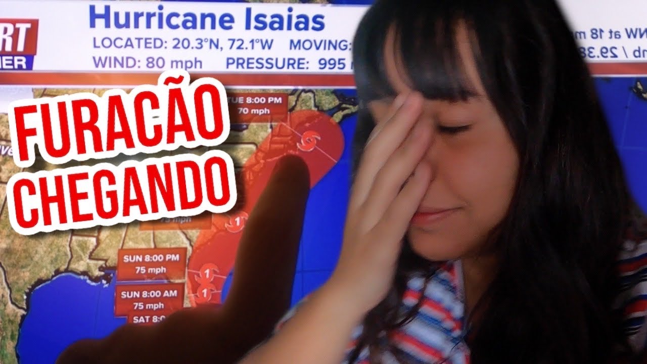 O FURACÃO ESTÁ CHEGANDO, TEMOS QUE SAIR LOGO - ISABELA BORGES