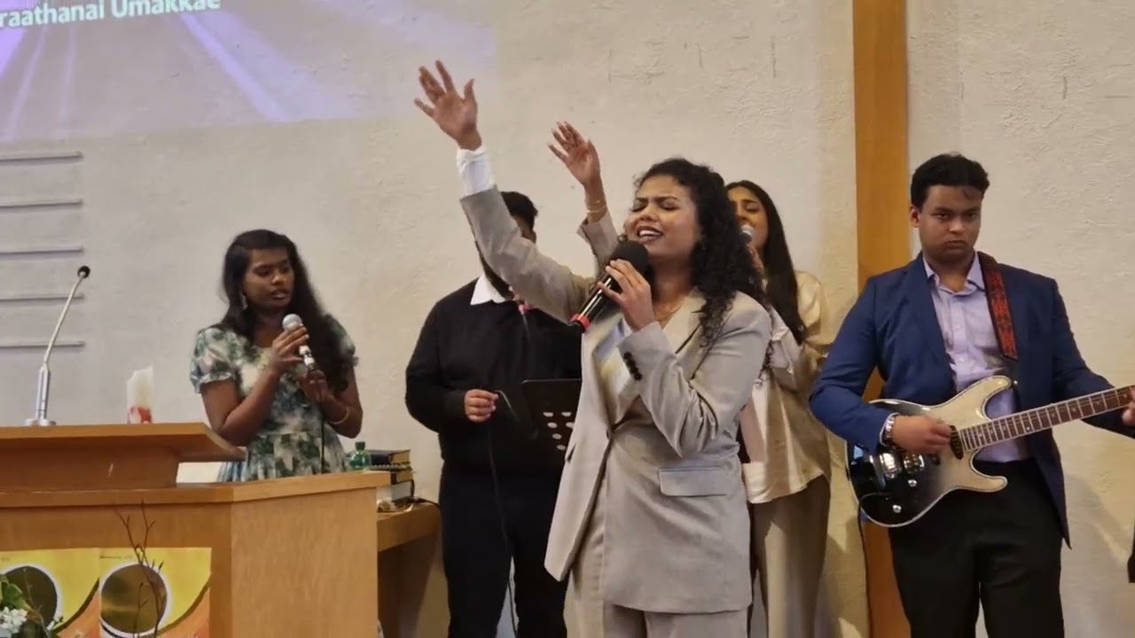 Worship by Janefer Kingsley -  alleluyah devanukke - Amazing Grace Ministries Switzerland