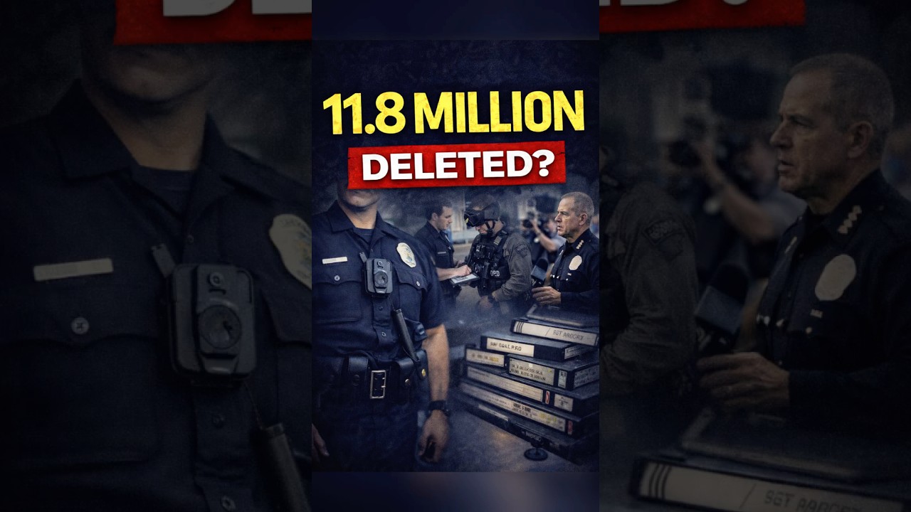 LAPD&rsquo;s 11.8M Body Cam Videos