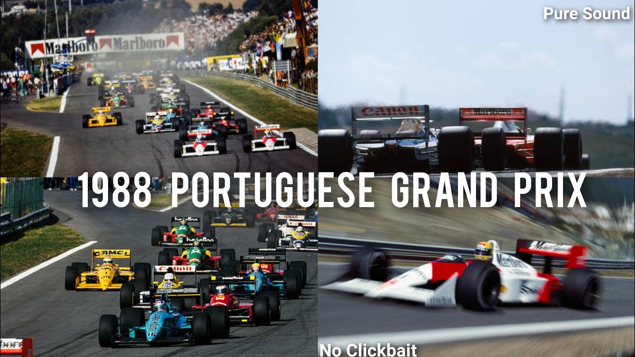 1988 Portuguese Grand Prix Pure Sound 
