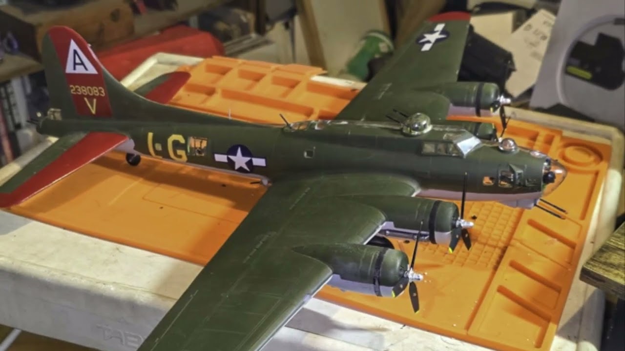 Monogram Visible Boeing B 17G Flying Fortress Build 2025