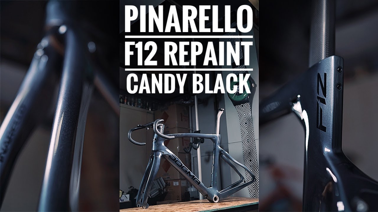 Pinarello F12 | Repaint | Candy Black | 4K