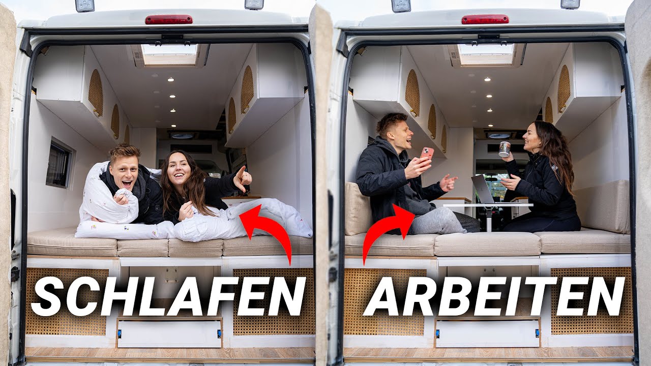 CAMPER SITZECKE & SCHLAFPLATZ: 183cm Breites Wohnmobil Bett im Camper Ausbau! (Snooze Project) #2