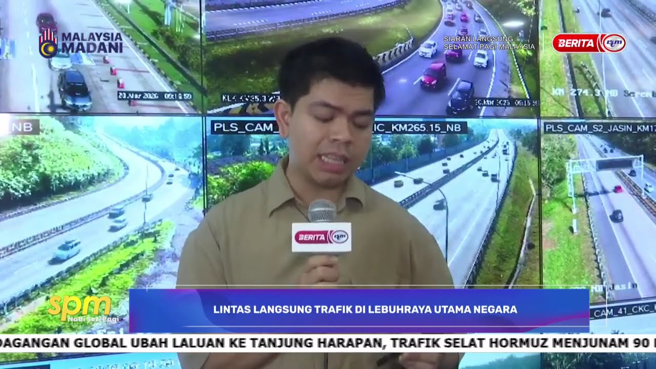 20 MAC 2026 - SPM- LINTAS LANGSUNG TRAFIK DI LEBUHRAYA UTAMA NEGARA