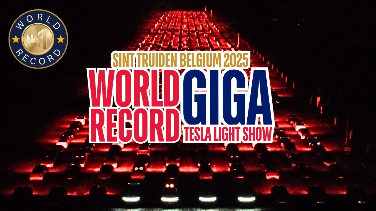 EXTENDED EDITION: WORLD RECORD GIGA TESLA LIGHT SHOW BELGIUM 4K