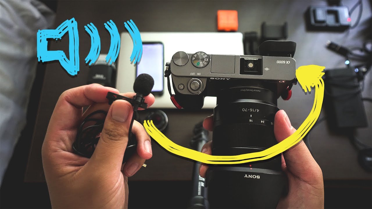 Get Better Audio on the Sony a6000 Tutorial - Dual Audio with Rode SmartLav Plus vs Cheap Lav