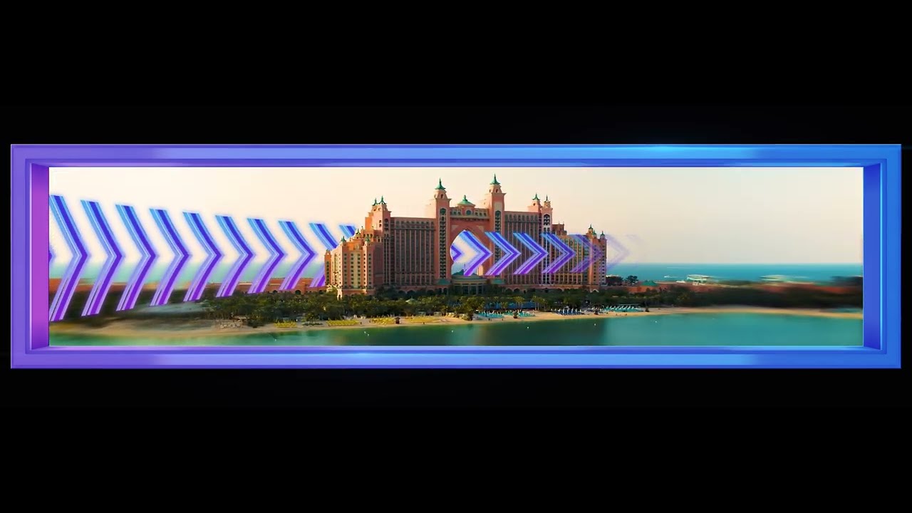 3D Anamorphic Countdown in Dubai | Cvent Opening Av