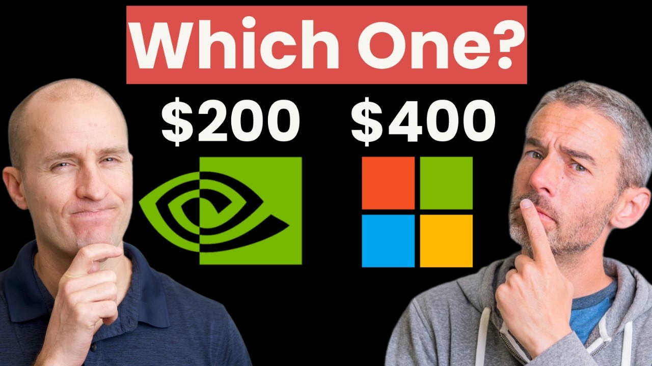 Microsoft vs. NVIDIA: Which AI Stock Is the Better Buy Right Now?