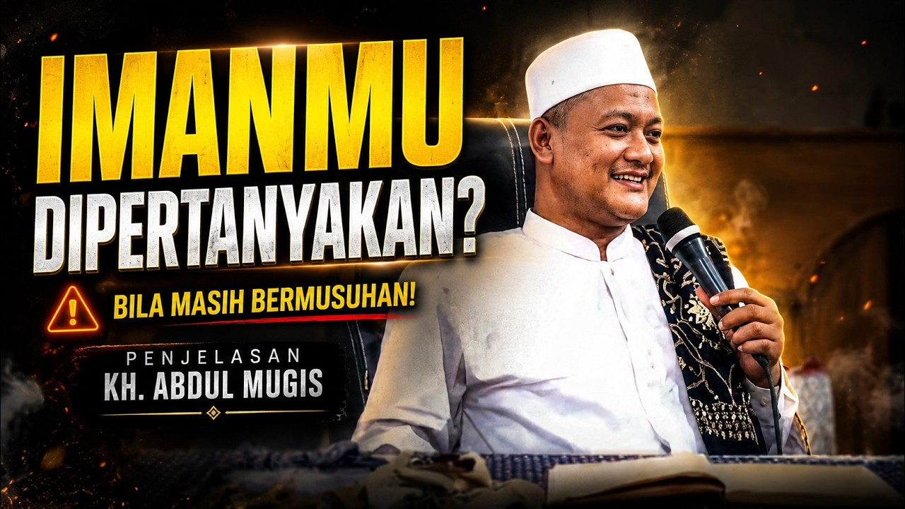 Orang yang bermusuhan perlu dipertanyakan keimanan nya ⚪️ Masjid Al-Muhajirin ⚪️ KH. Abdul Mugis 