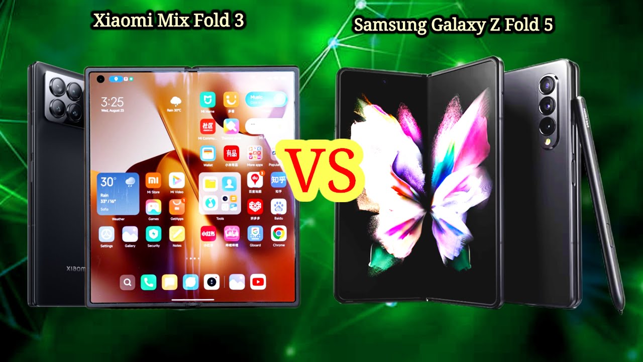 Xiaomi Mix Fold 3 VS Samsung Z Fold 5