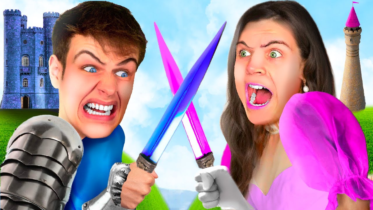 Válka HRADŮ (HOLKY vs KLUCI) v Minecraftu!
