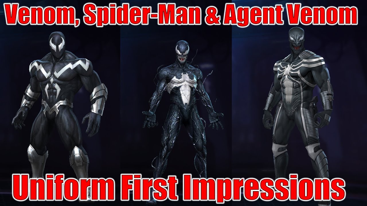 Agent Venom, Spider-Man & Venom Uniform First Impressions (MFF)