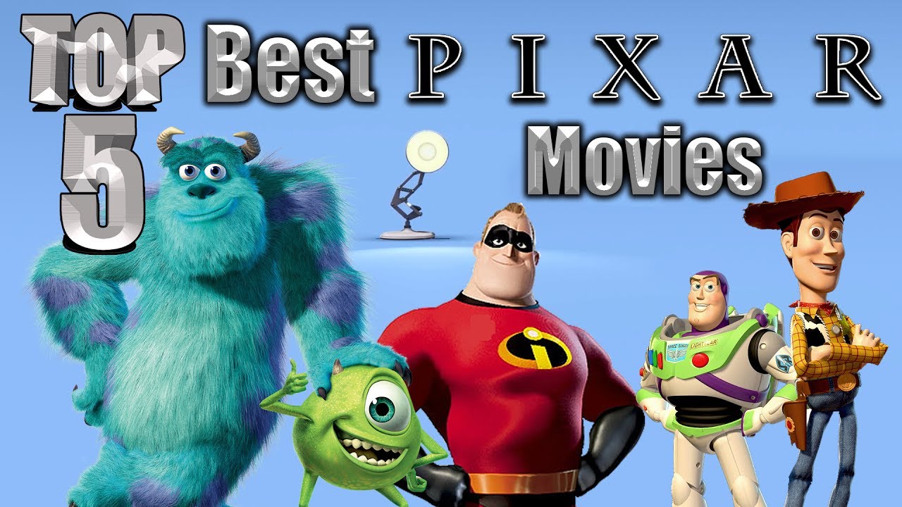 Топ-5 лучших фильмов Pixar