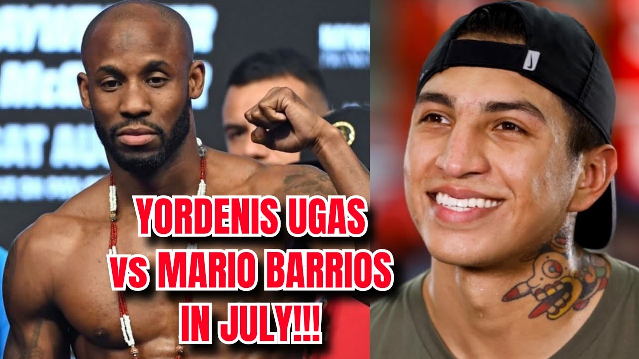 YORDENIS UGAS vs MARIO BARRIOS in JULY for WBC INTERIM TITLE!!!