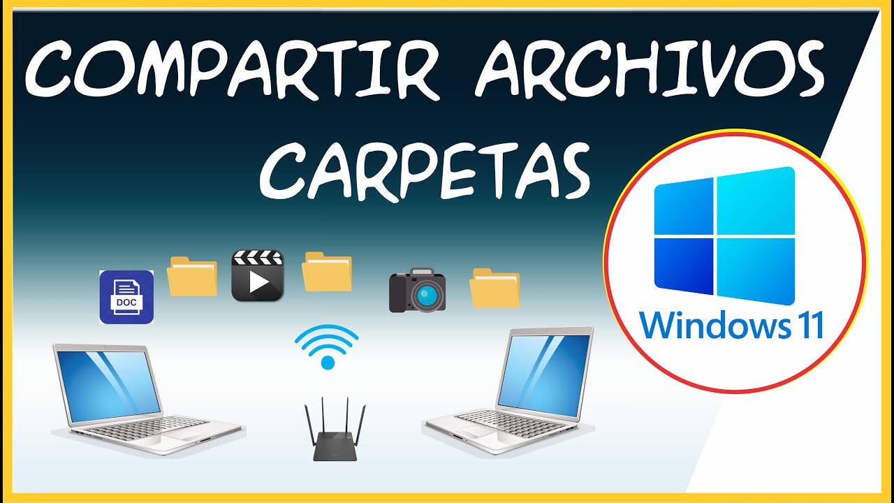 COMPARTIR CARPETAS Y ARCHIVOS EN RED EN WINDOWS 11