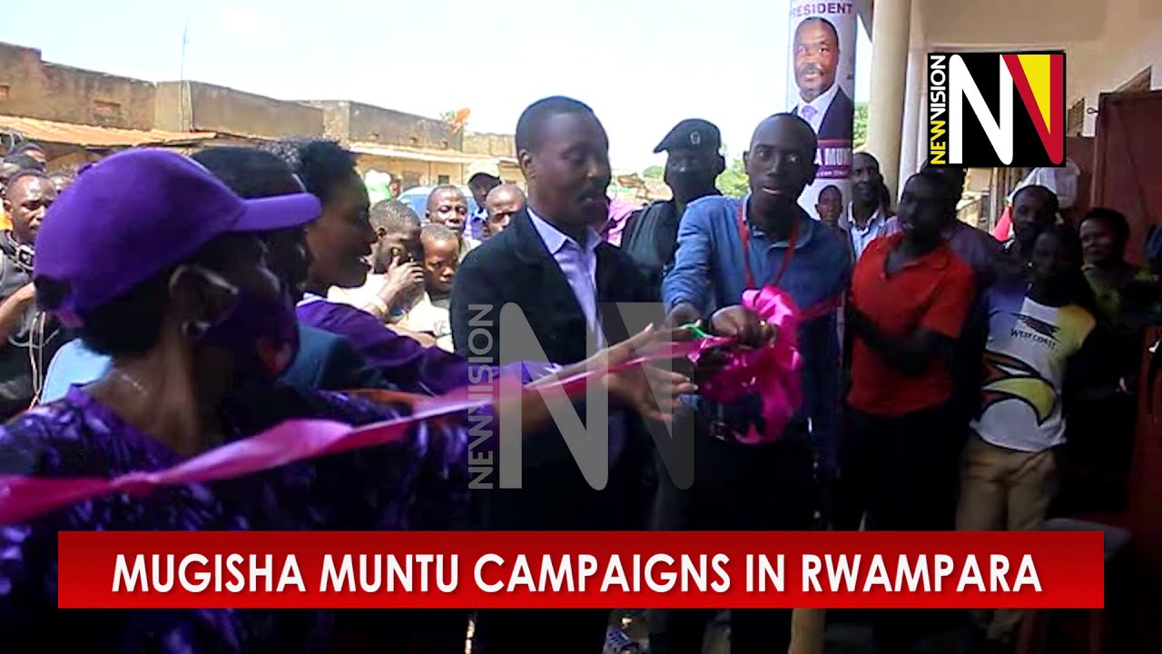 Mugisha Muntu campaigns in Rwampara