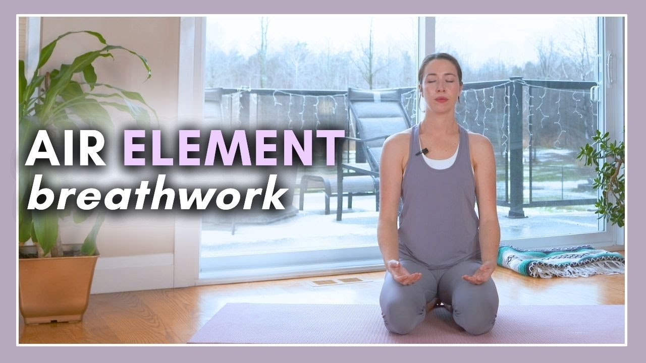 15 min Air Element Yoga PRANAYAMA - Breathwork for Clarity & Connection