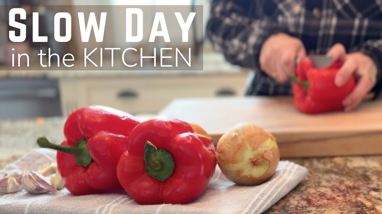 Slow Day in the Kitchen | Cozy Winter Cooking & Simple Meals