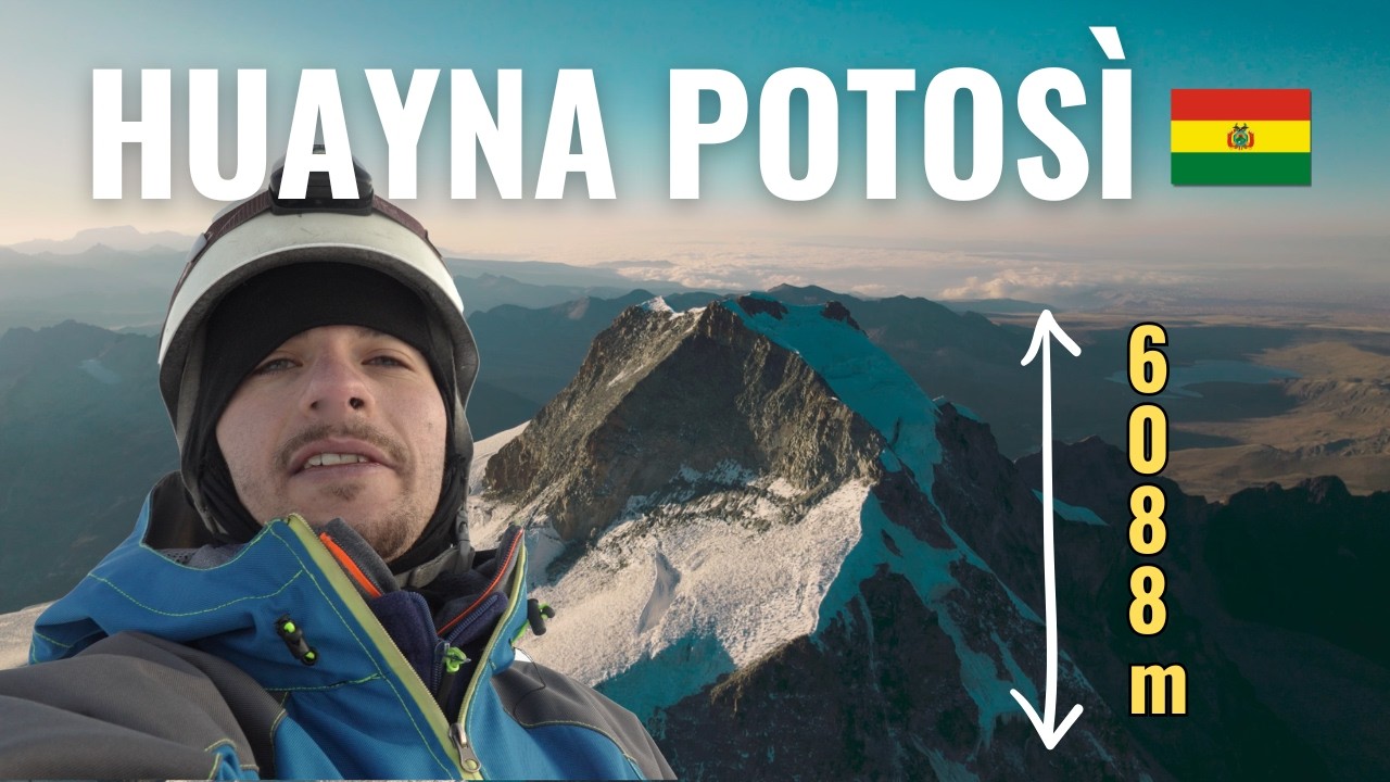 HIKING HUAYNA POTOSÌ AT 6000 mts ABOVE SEA LEVEL!