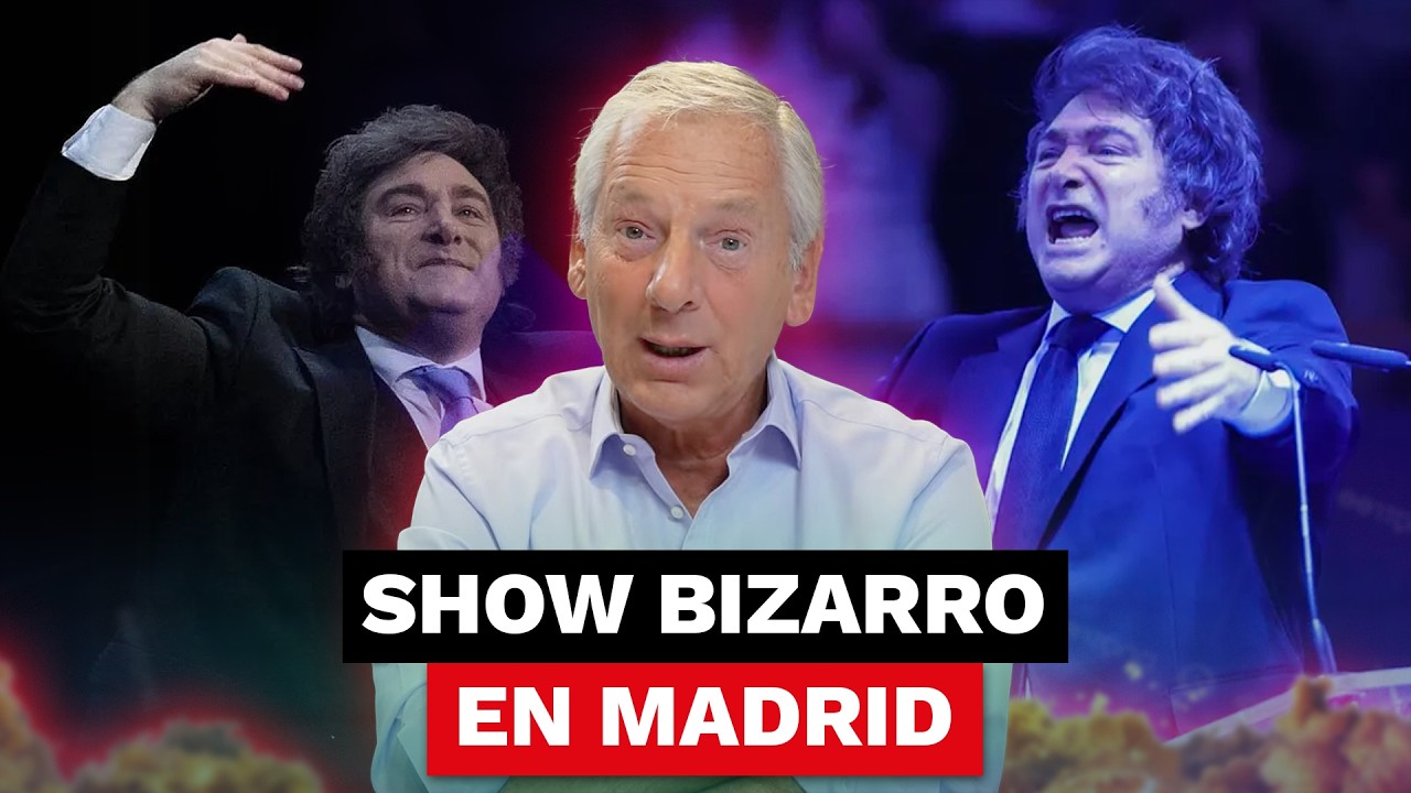 🦁 MILEI HACE CAMPAÑA CONTRA SÁNCHEZ EN ESPAÑA 😱