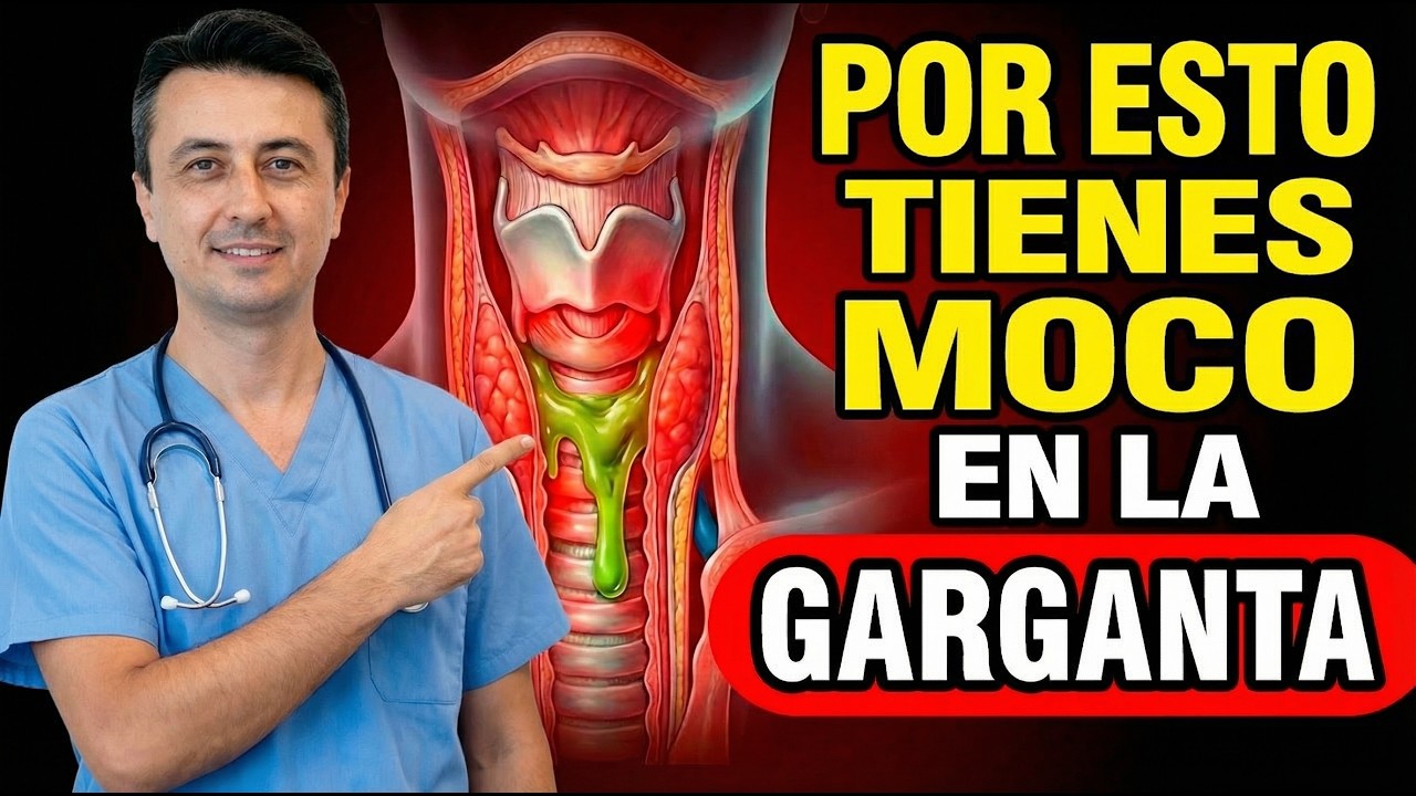 ¿Flema Crónica que NO Desaparece? Esta es la Causa #1 en Adultos Mayores (Solución Natural)