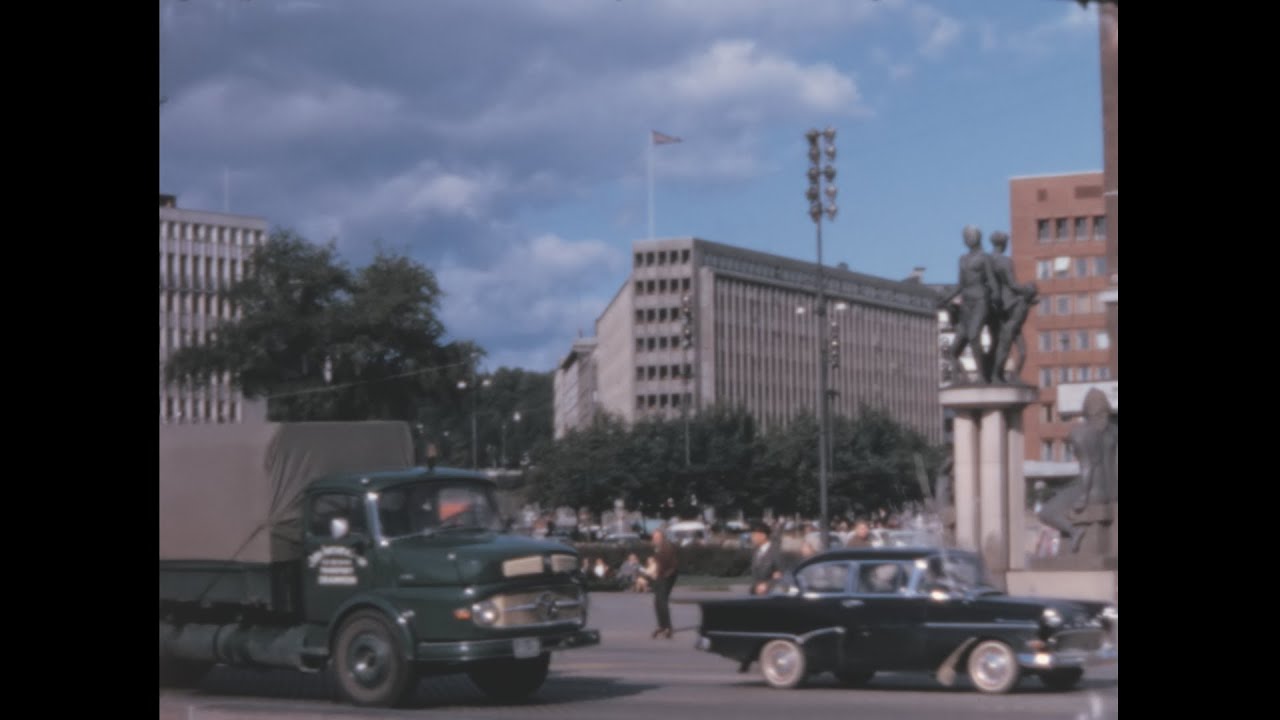 Oslo 1966 archive footage