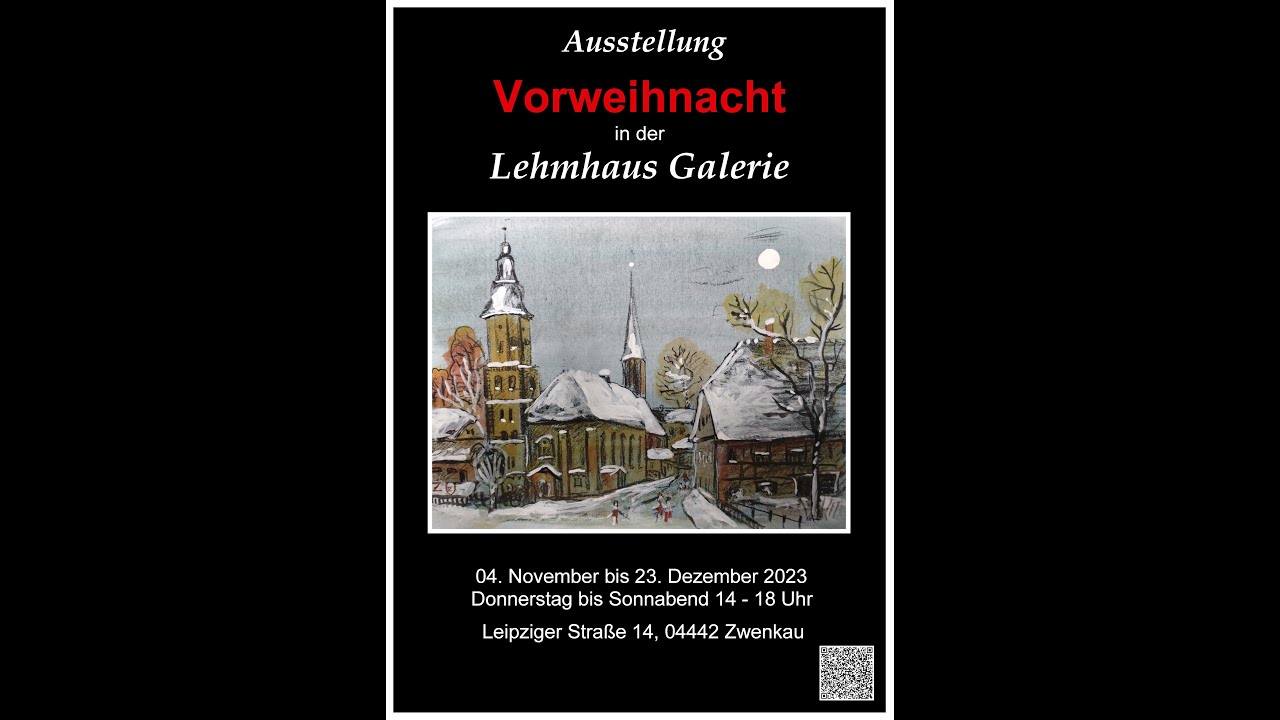 Ein Galerierundgang: „Vorweihnacht in der Lehmhaus Galerie