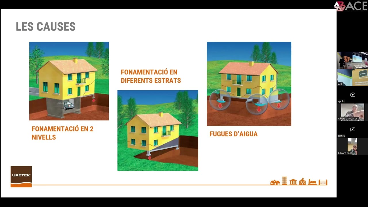 Solucions per a la restauració d'estructures amb injeccions de resina