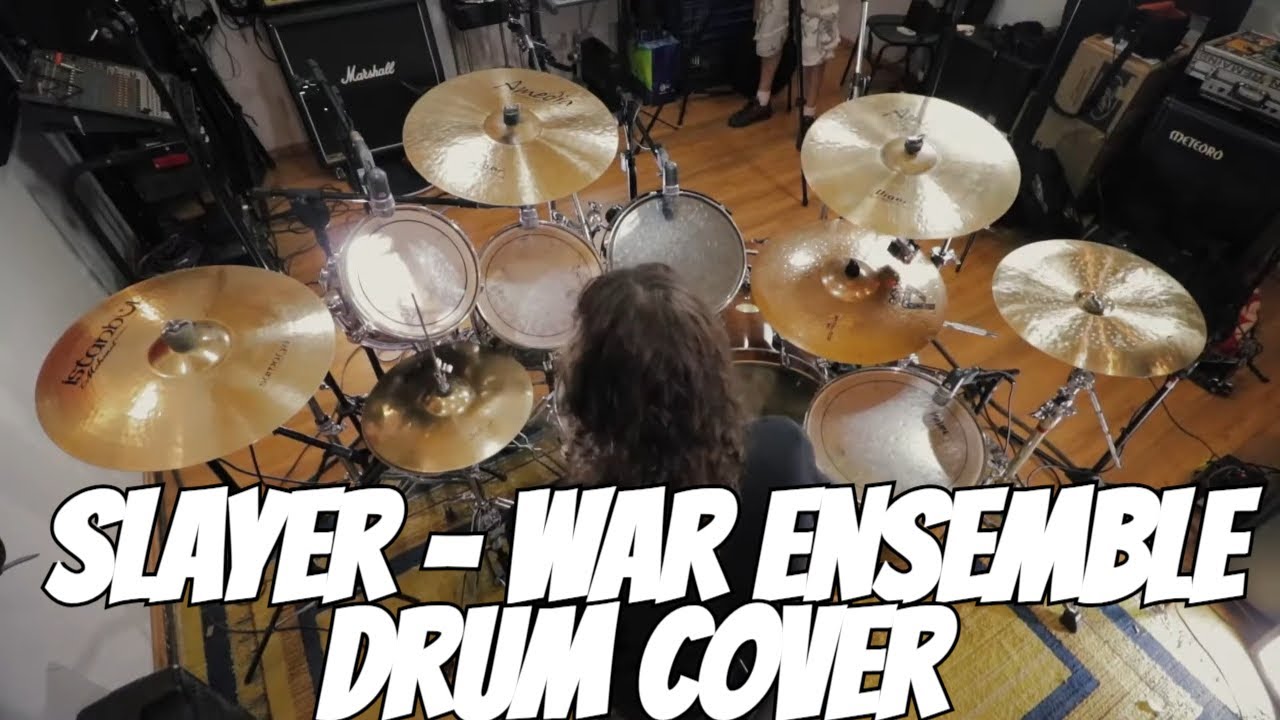 WAR ENSEMBLE - SLAYER - DRUM COVER - LUÍS FREGONEZI