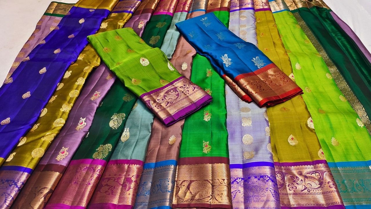 Pattu Sarees - దసరా సీజన్💥సేల్ Wholesale Price Wedding Kanchi Pattu -- SMG Sarees