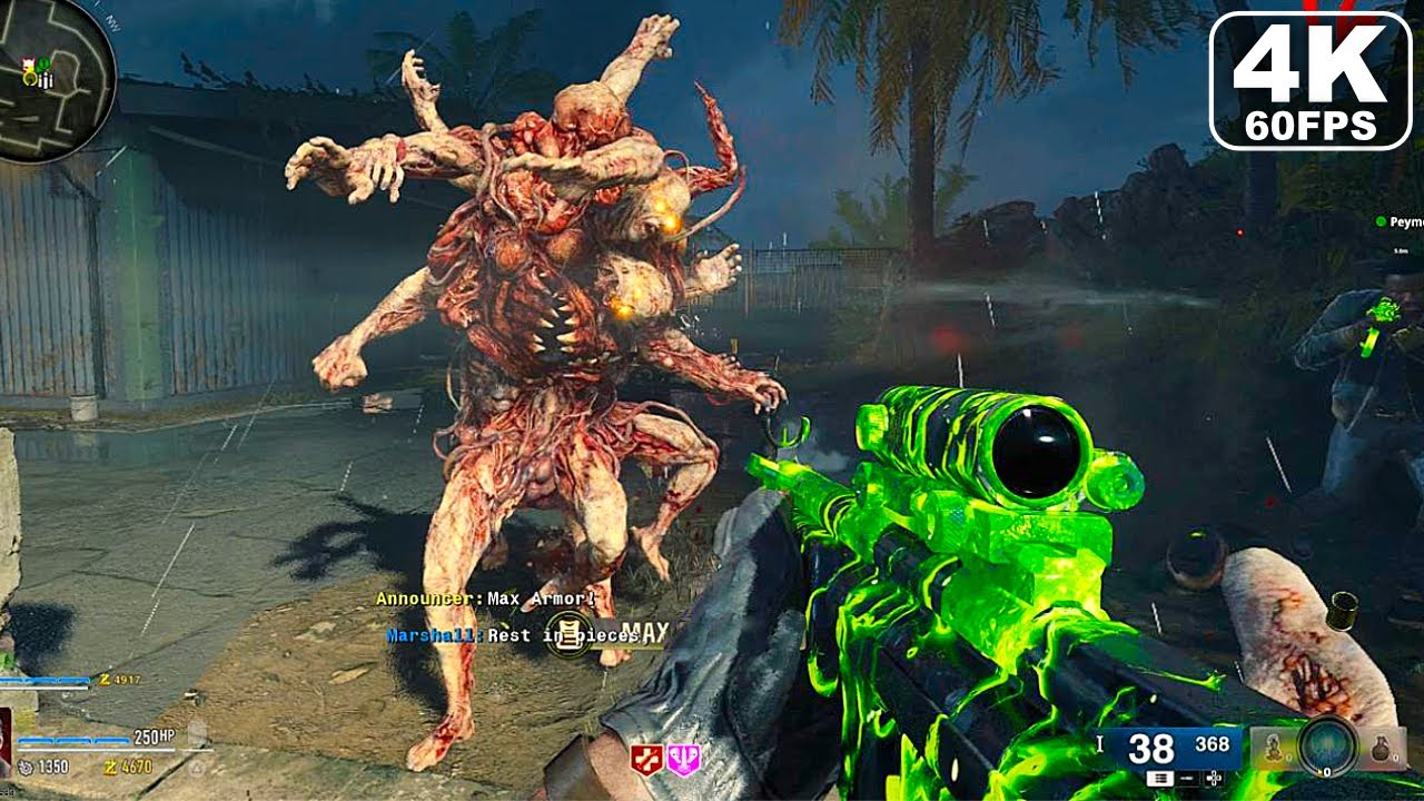 Call Of Duty Black Ops 6 Zombies Gameplay PS5 4K 60FPS