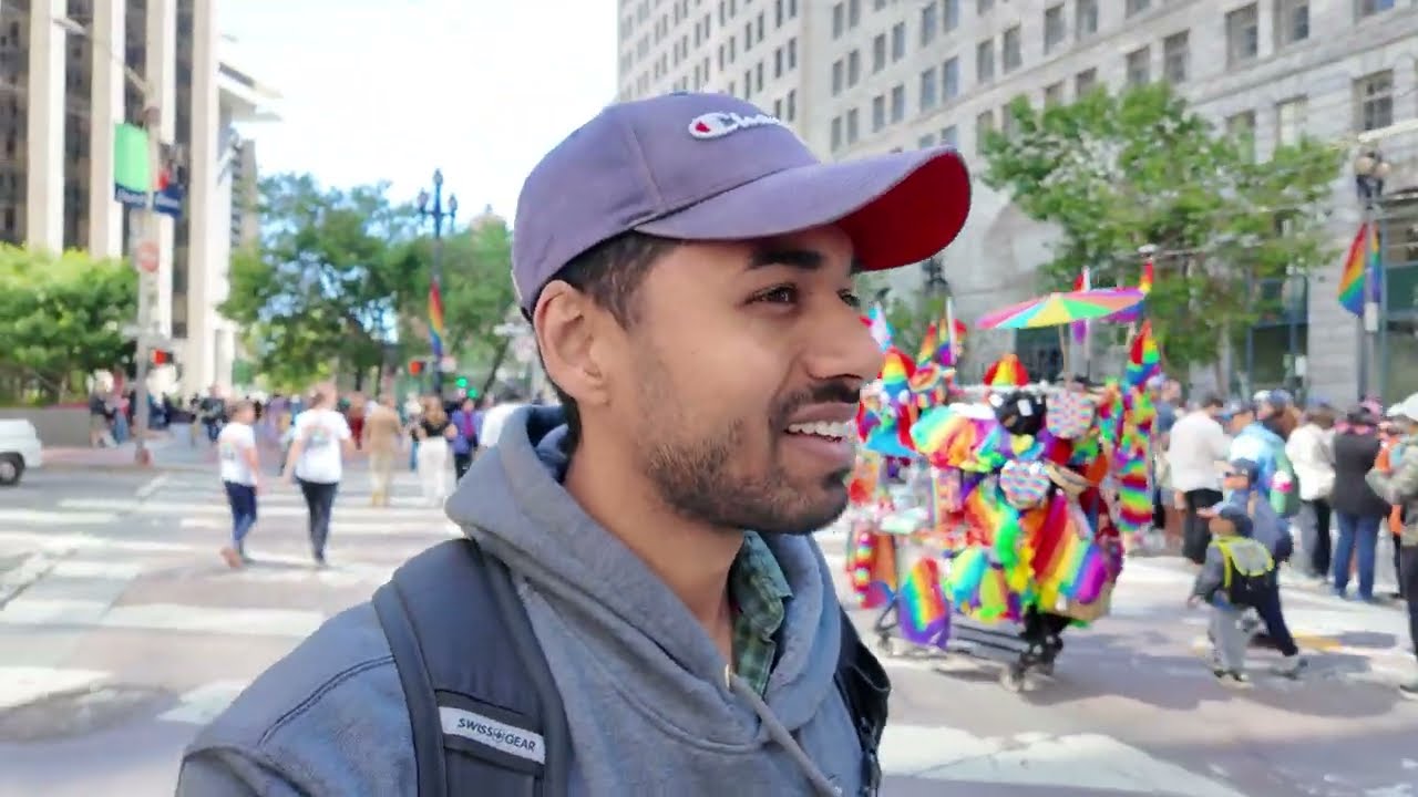 అమెరికన్  Streets లో రచ్చ రచ్చ   💃🏼 | Only in USA!! INSANE Pride Rally  🇺🇸🏳️‍🌈 | Telugu Vlogs