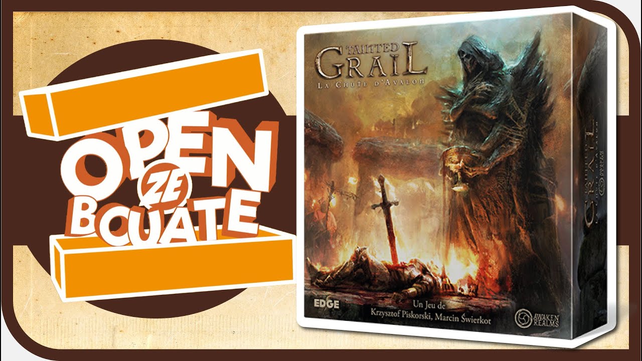 Tainted Grail : La Chute d'Avalon - Unboxing