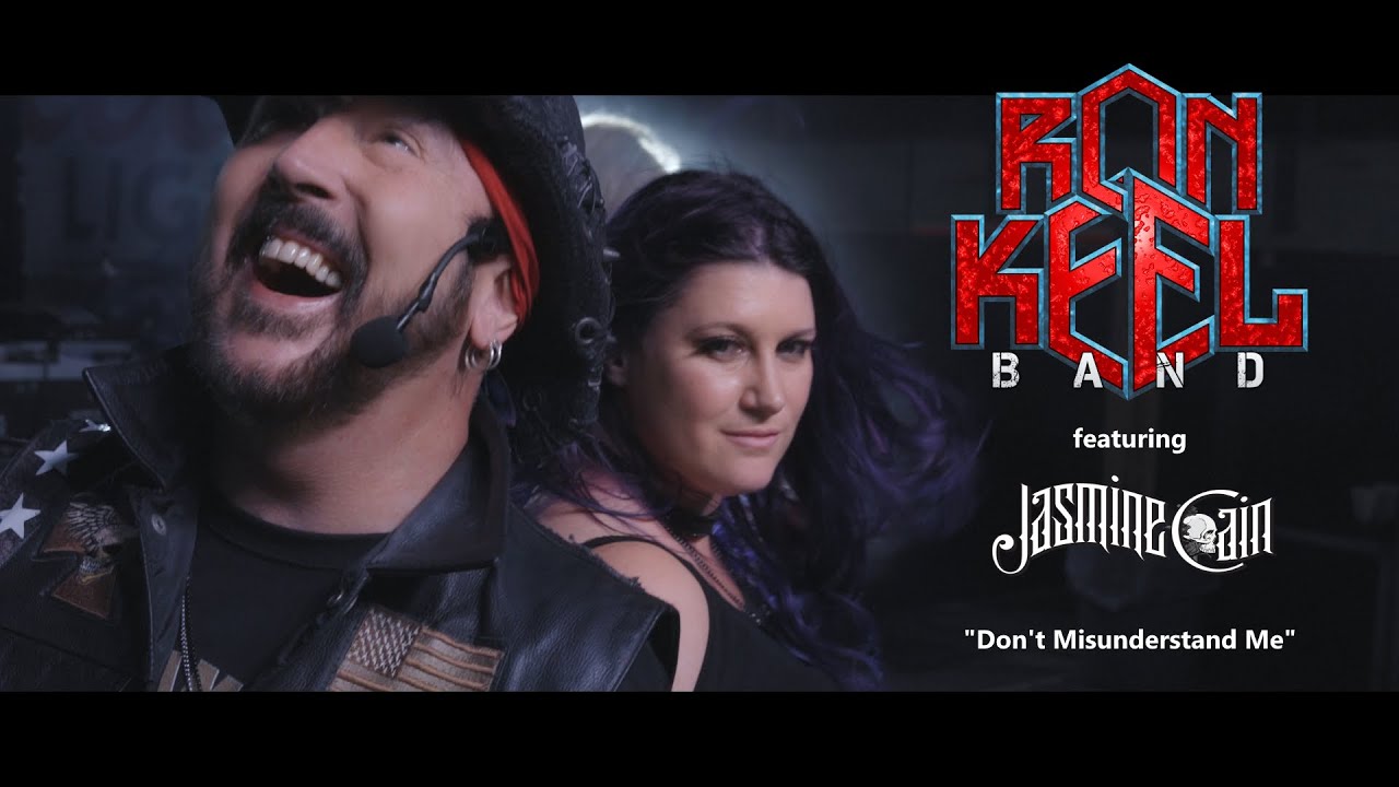 Ron Keel Band: DON'T MISUNDERSTAND ME featuring Jasmine Cain