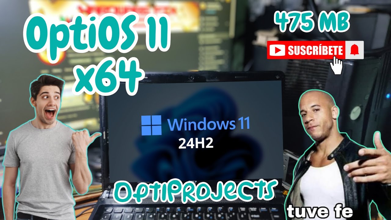 ⚡ Así puedes instalar el Nuevo OptiOS 11 | Windows 11 24H2 🚀