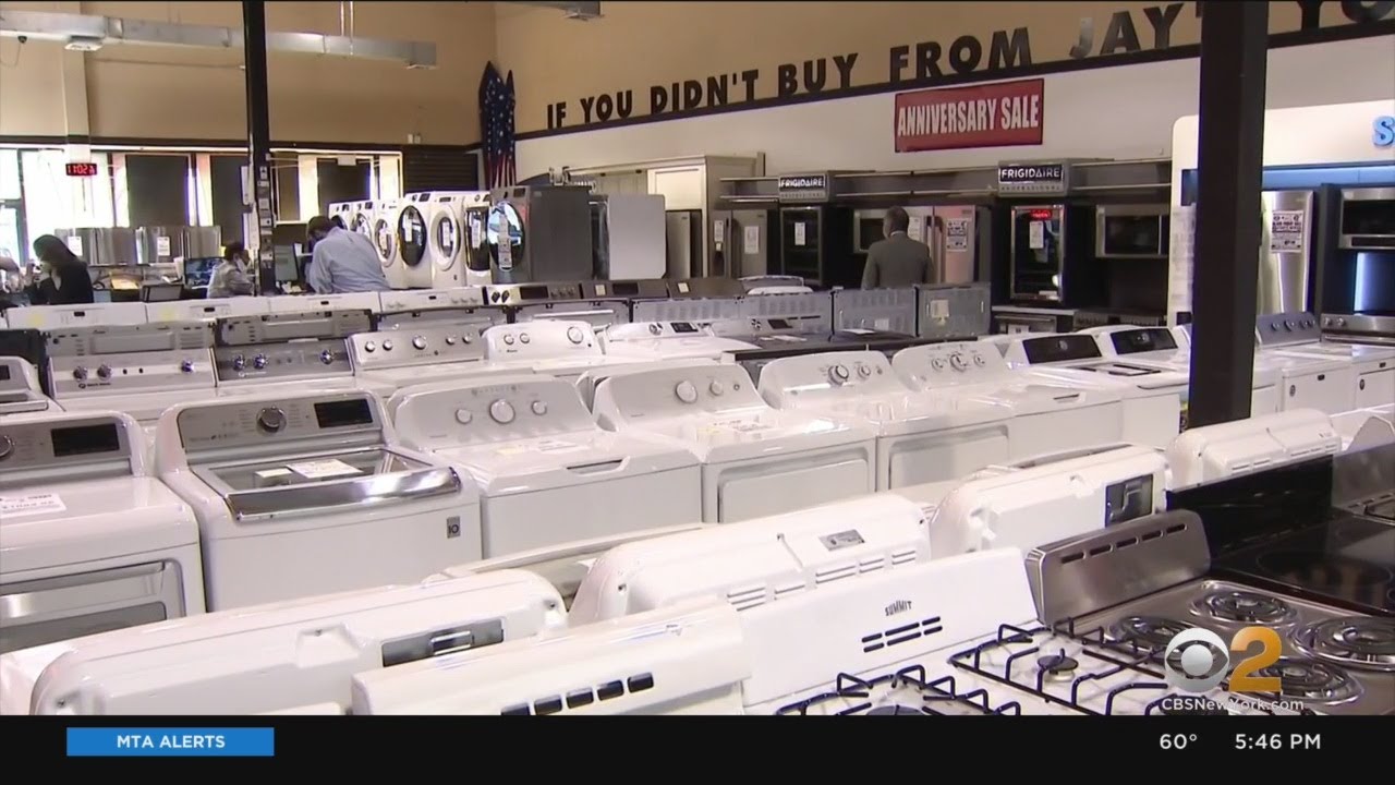 Long Island Appliance Store Fully Stocked Amid Nationwide Shortage