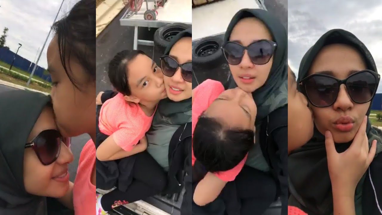 Aleesya bermanja dengan Laudya Cynthia Bella