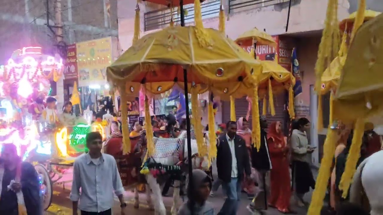 हारे के सहारे श्याम बाबा हमारे ❤️ निशान यात्रा,