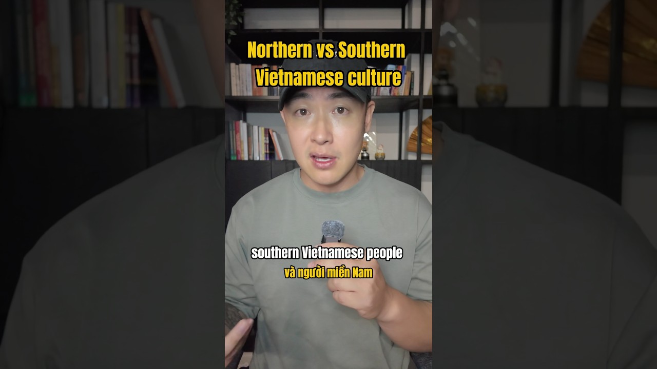 Northern vs Southern Vietnamese cultures #history #vietnam