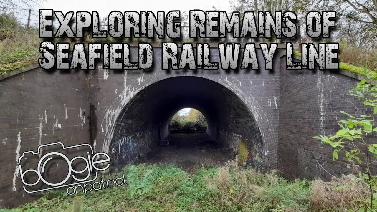 Exploring Remains of Seafield Railway Branch, Kirkcaldy