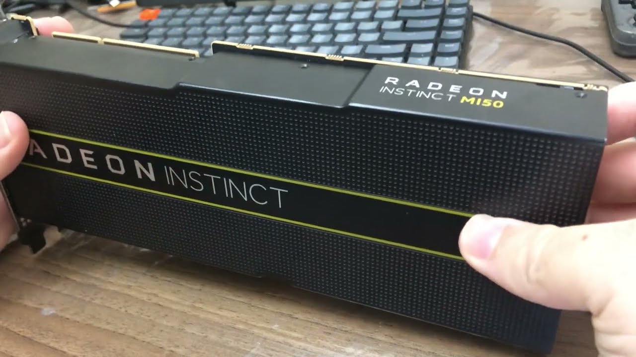 Teste da Radeon Instinct MI50 (Radeon VII)