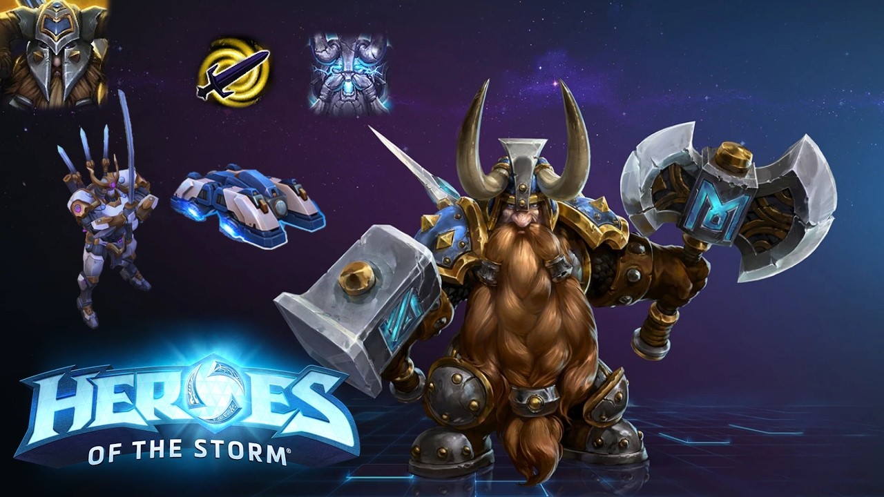 All up in you face Muradin build! Practice Before Ranked | Quick Match | Heroes of the Storm
